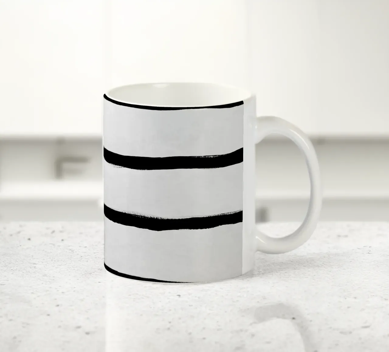 Black Flow No 02 tazza in ceramica da treechild