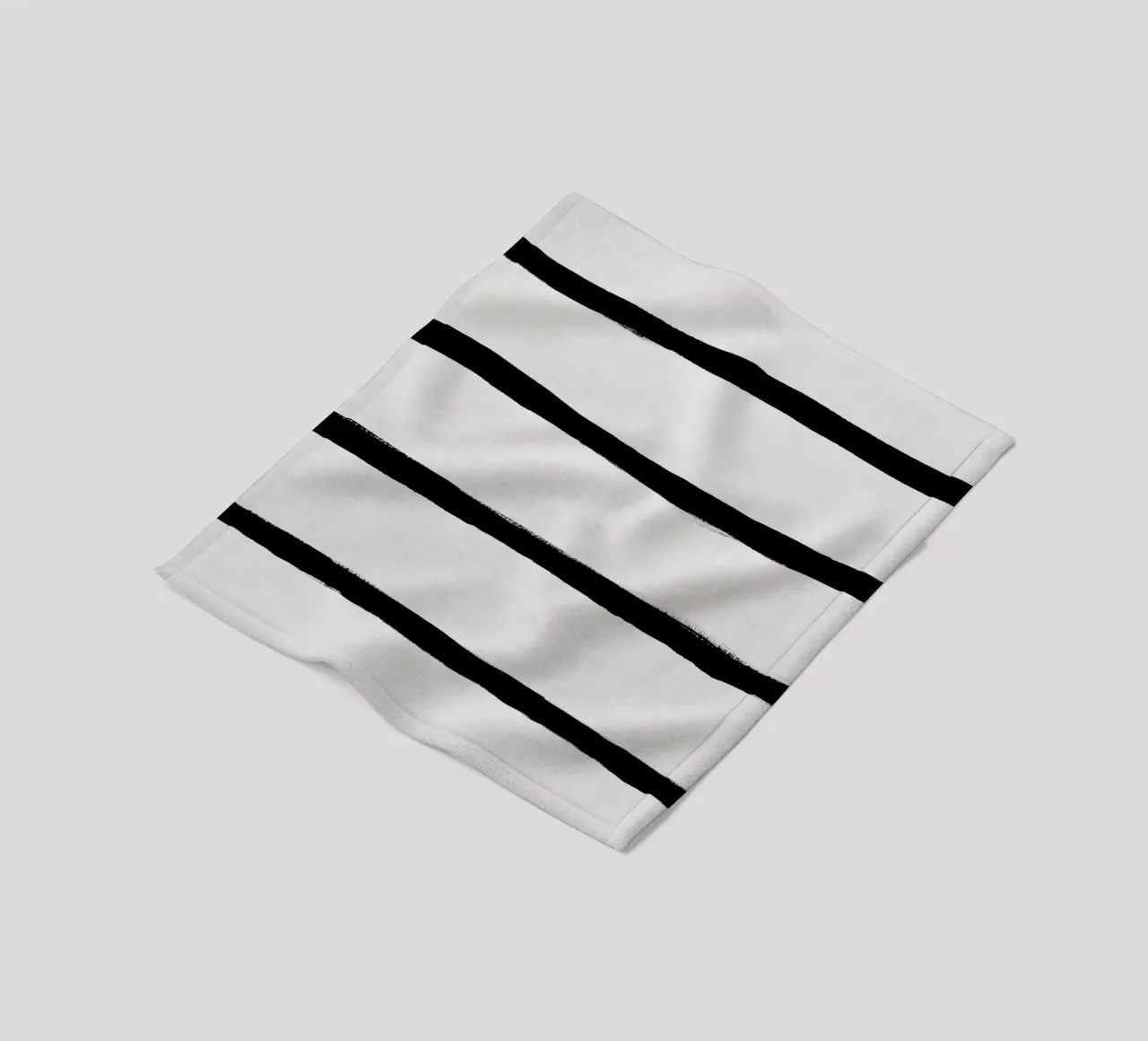 Black Flow No 02 coperta in pile da treechild
