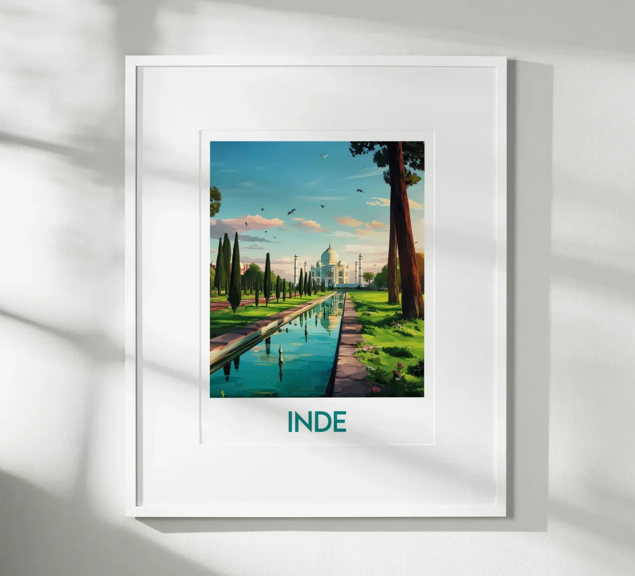 Affiche Inde poster da Frame the World