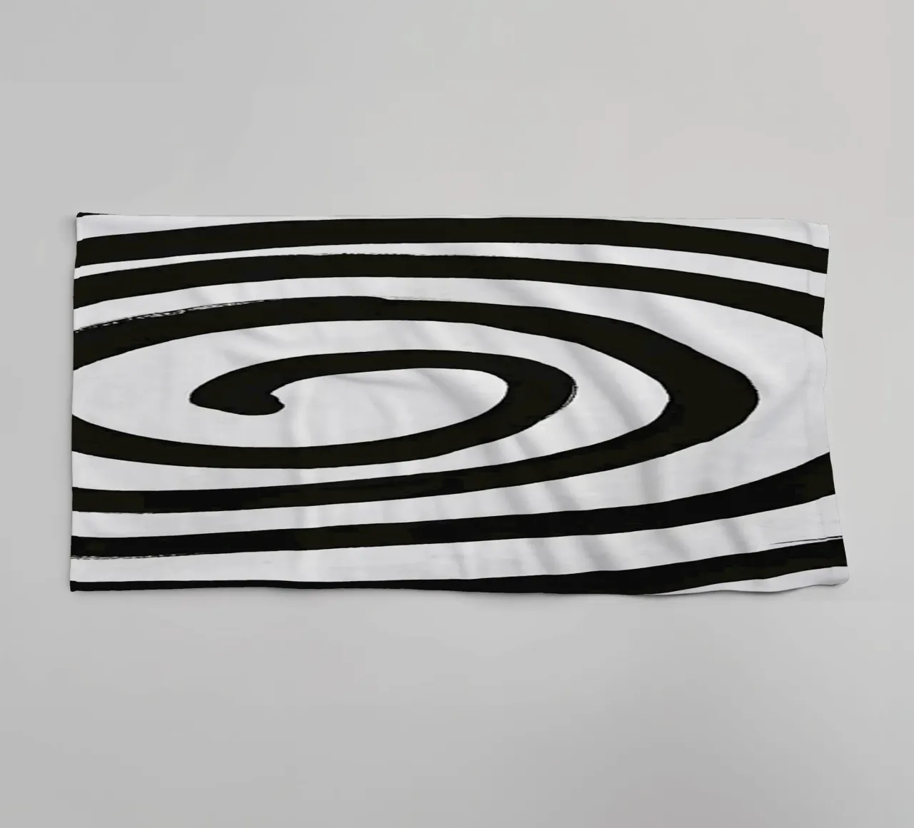 Black Flow No 03 asciugamano da bagno da treechild