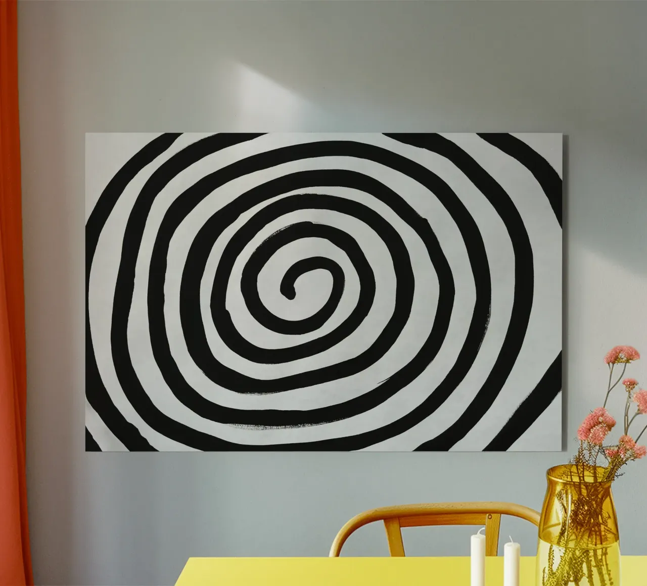 Black Flow No 03 alluminio dibond da treechild