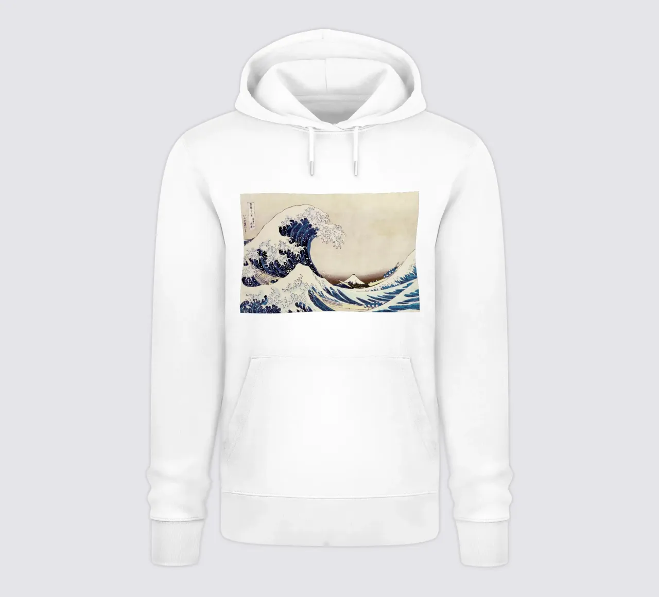 Hokusai - The Great Wave off Kanagawa felpa con cappuccio da ARTOTHEK