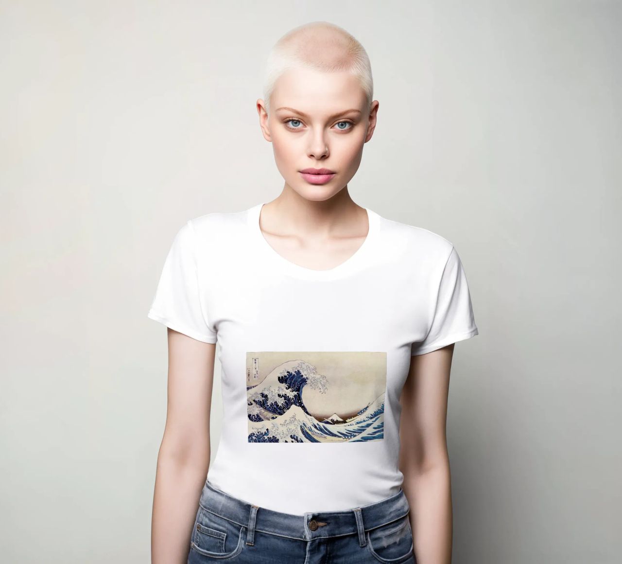 Hokusai - The Great Wave off Kanagawa Frauen T-Shirt von ARTOTHEK