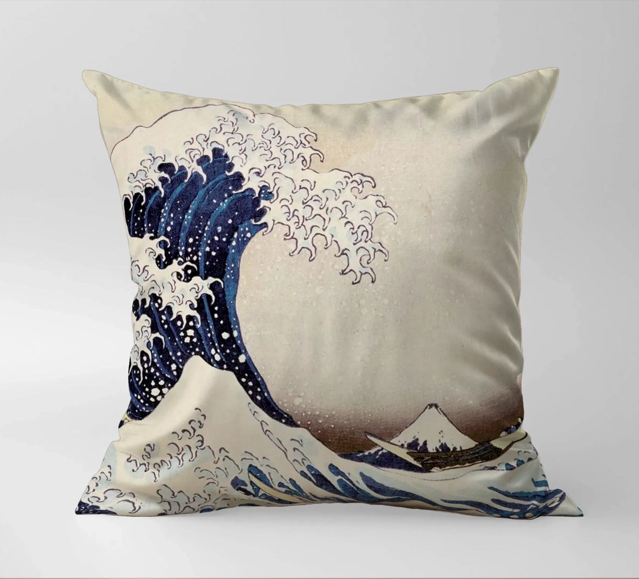 Hokusai - The Great Wave off Kanagawa decorative cushion by ARTOTHEK