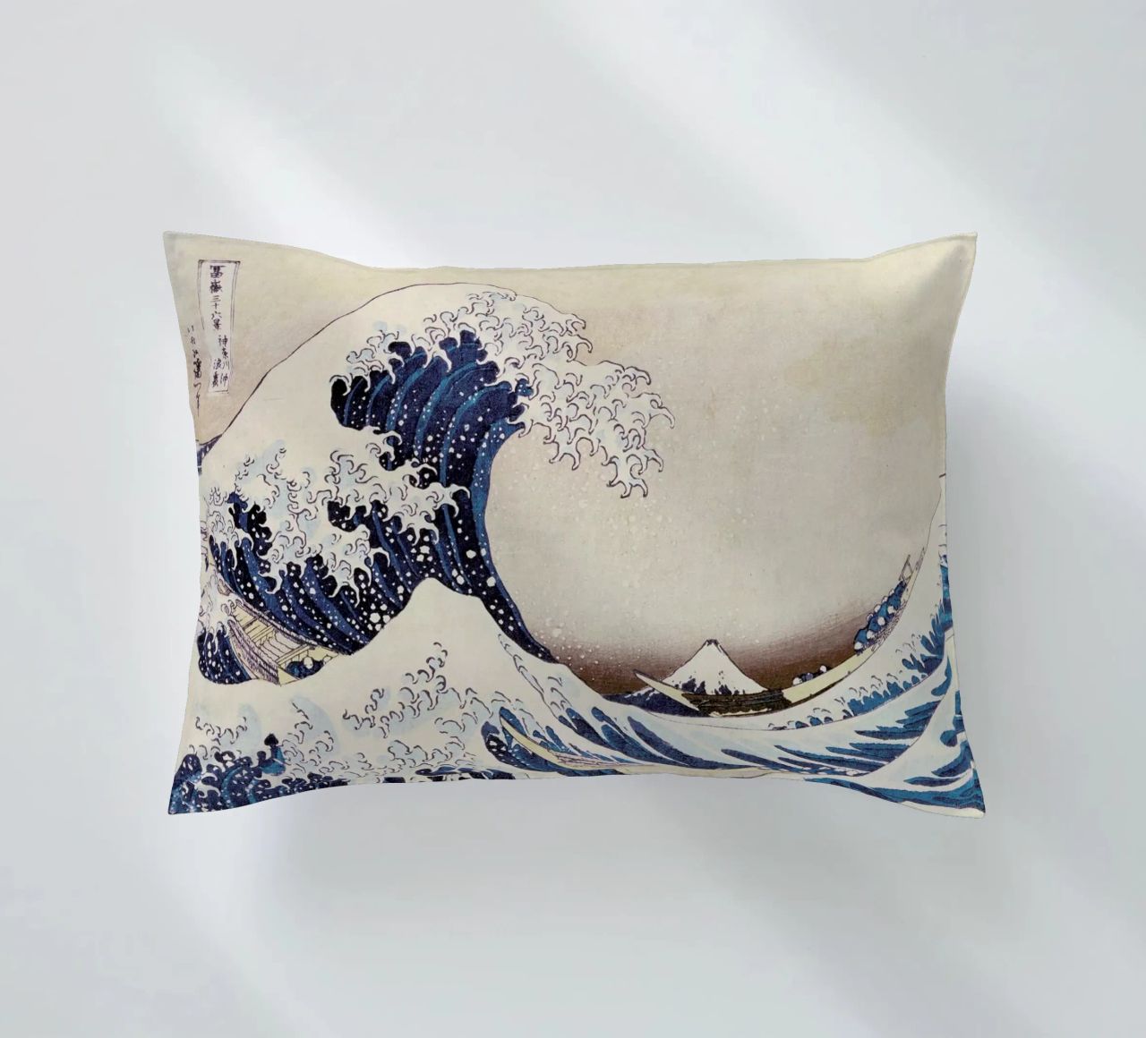Hokusai - The Great Wave off Kanagawa decorative cushion by ARTOTHEK