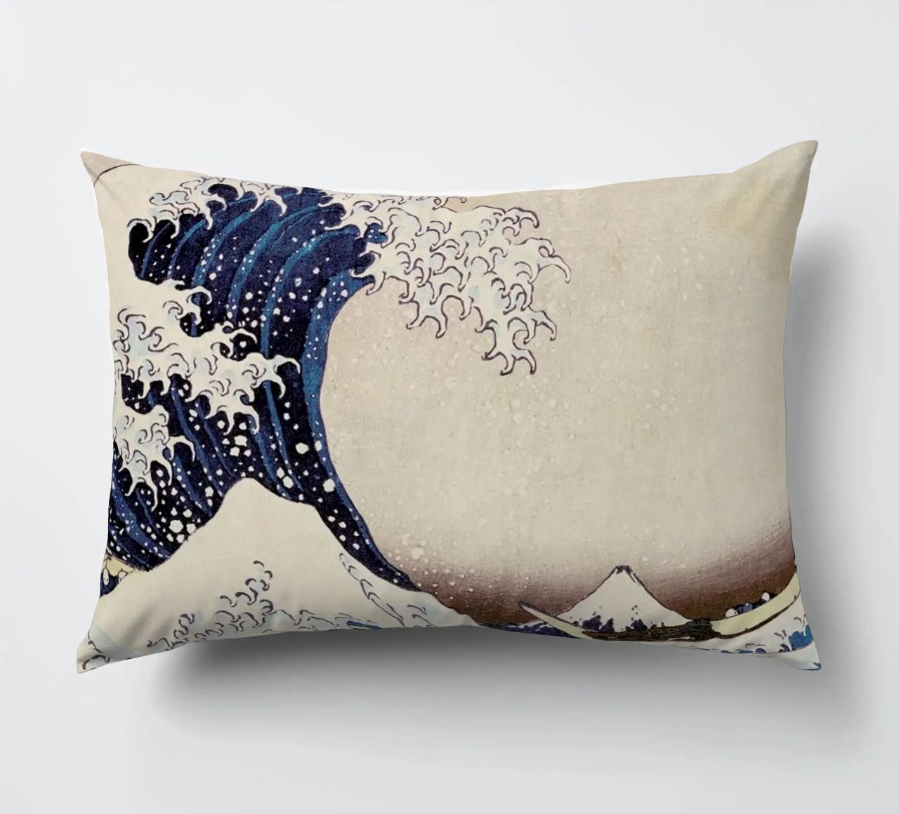 Hokusai - The Great Wave off Kanagawa decorative cushion by ARTOTHEK