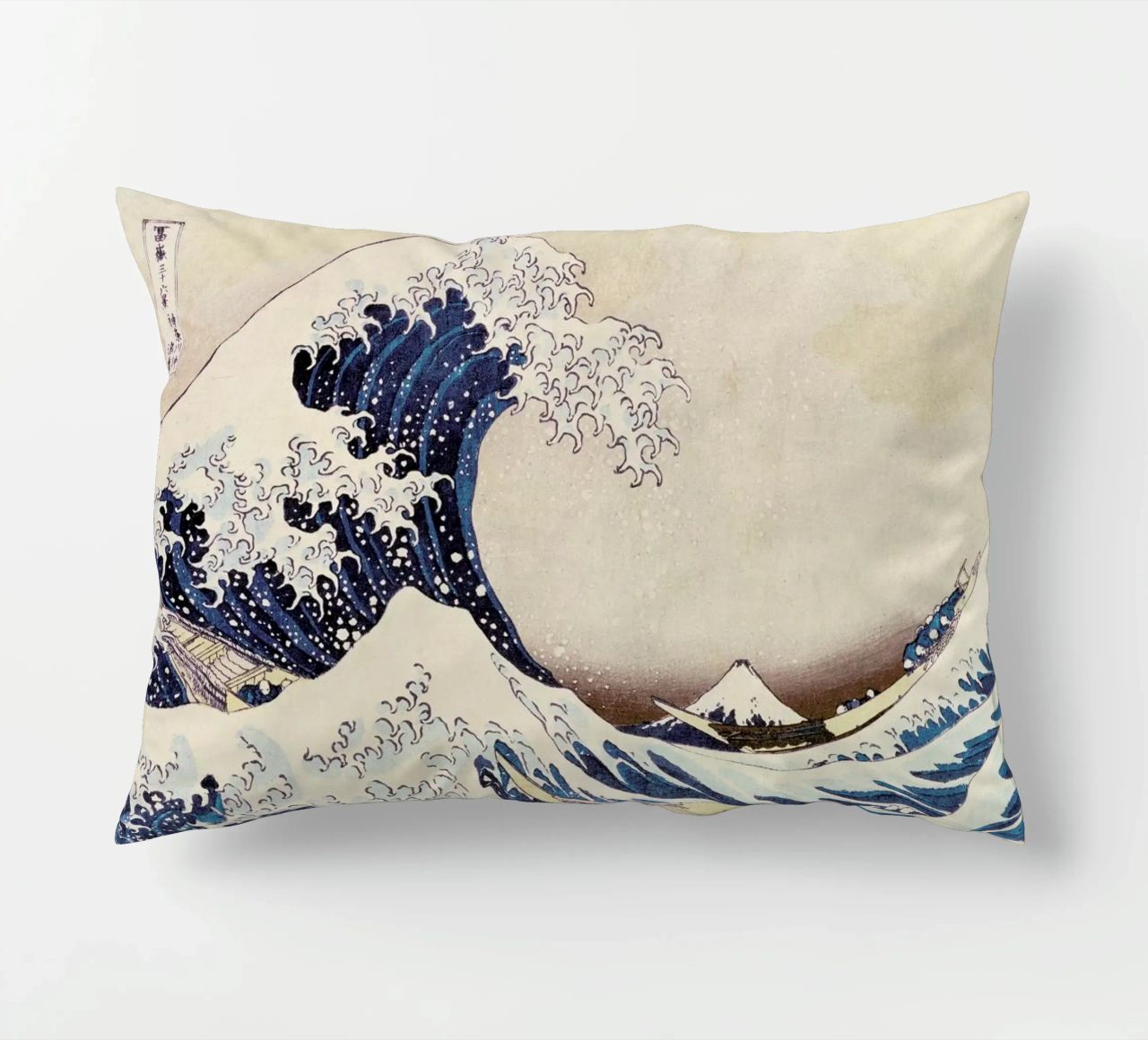 Hokusai - The Great Wave off Kanagawa decorative cushion by ARTOTHEK