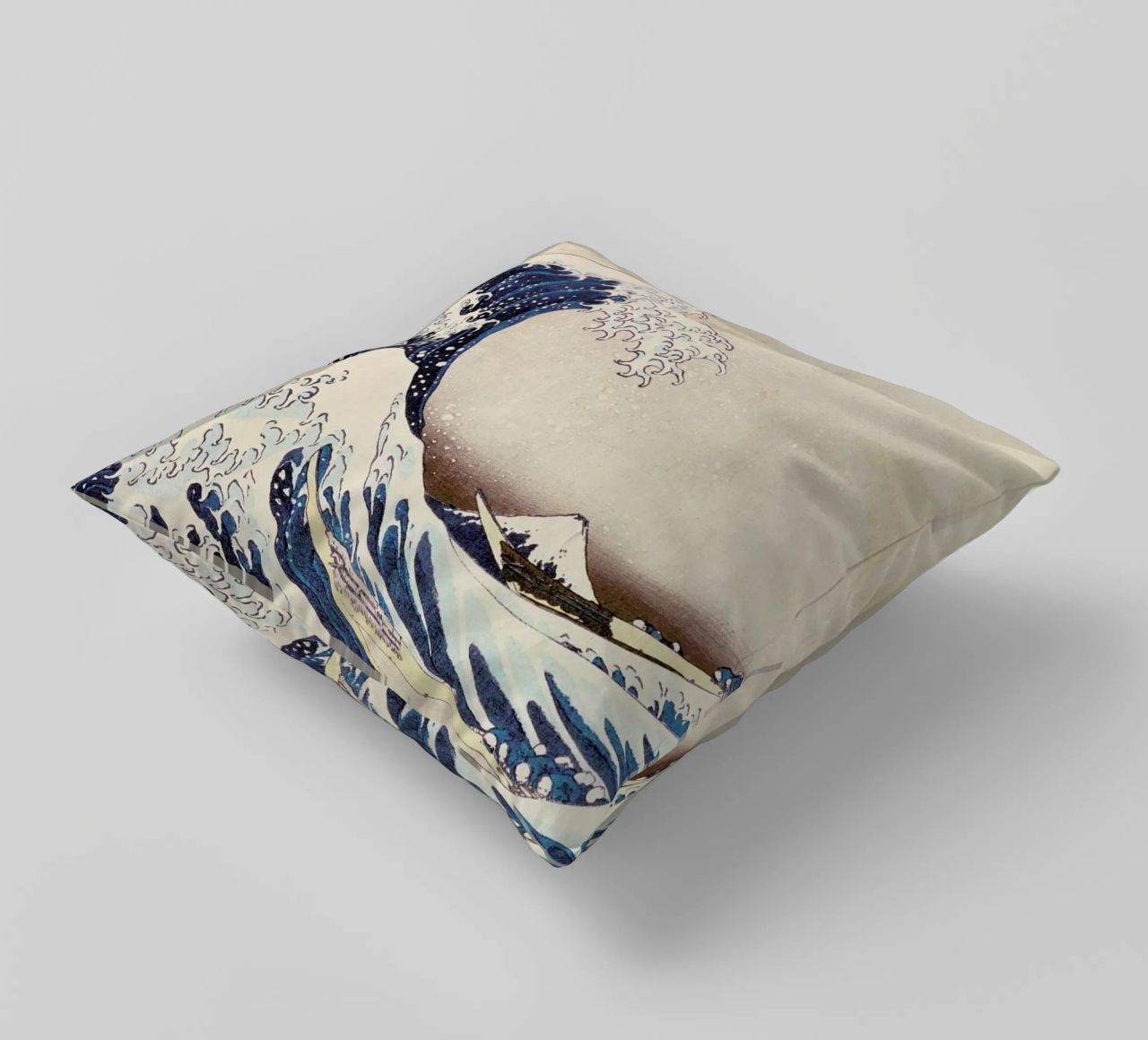 Hokusai - The Great Wave off Kanagawa decorative cushion by ARTOTHEK