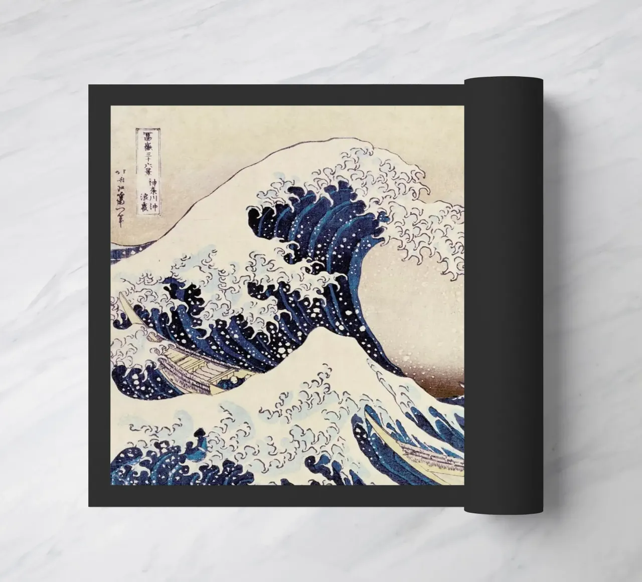 Hokusai - The Great Wave off Kanagawa doormat by ARTOTHEK