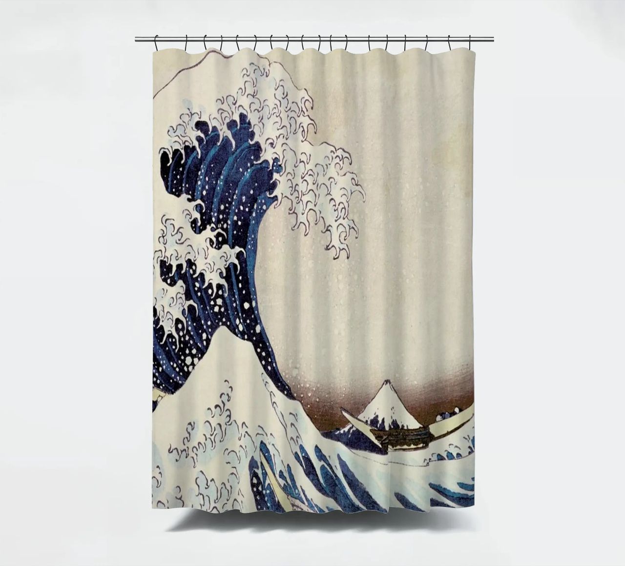 Hokusai - The Great Wave off Kanagawa Duschvorhang von ARTOTHEK