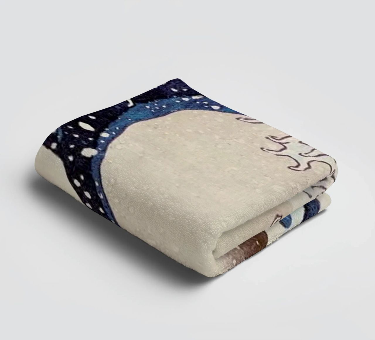 Hokusai - The Great Wave off Kanagawa Handtuch von ARTOTHEK