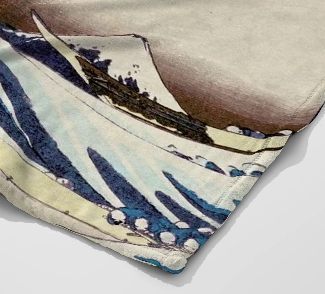 Hokusai - The Great Wave off Kanagawa fleece blanket by ARTOTHEK