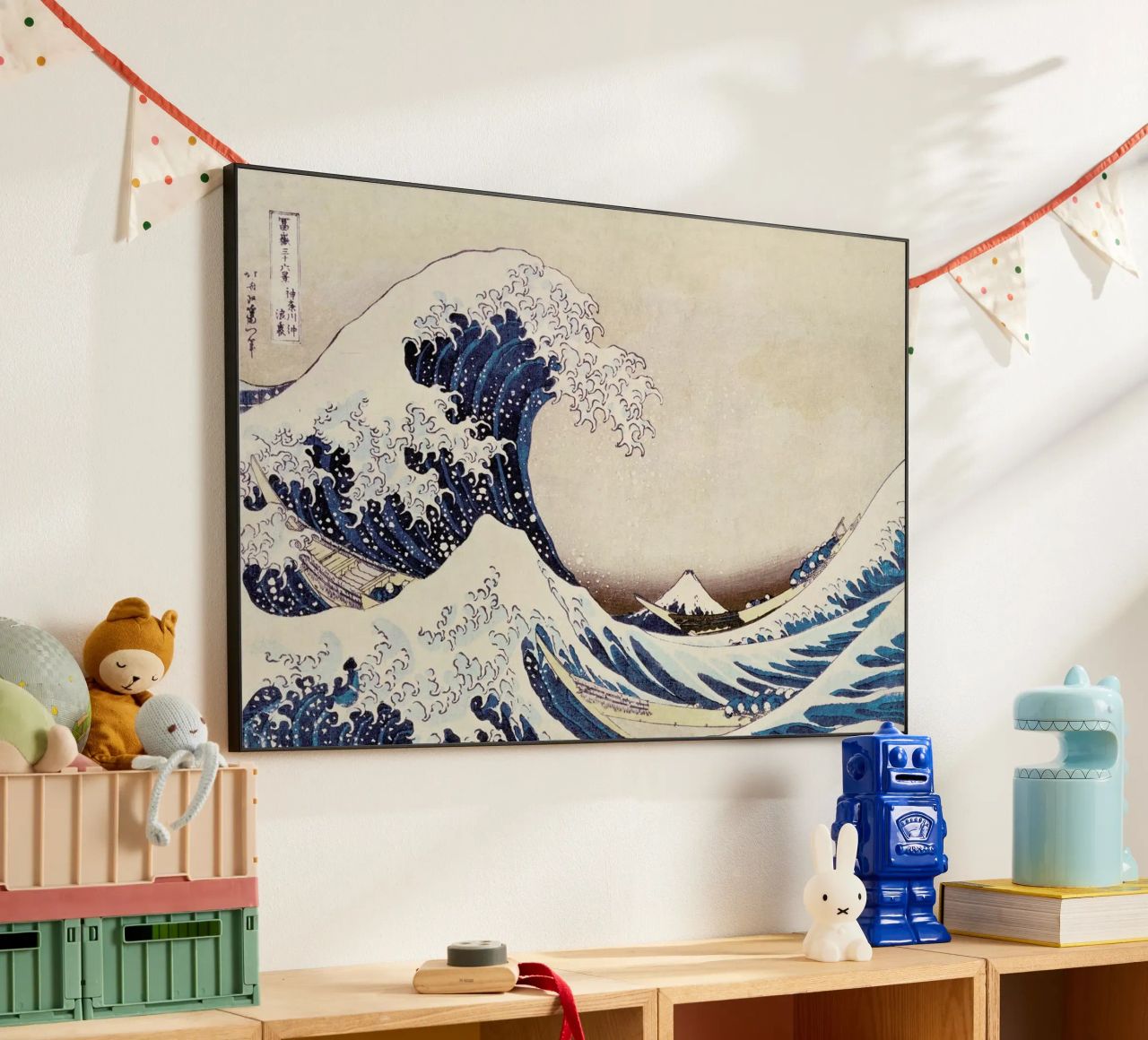 Hokusai - The Great Wave off Kanagawa alluminio dibond da ARTOTHEK