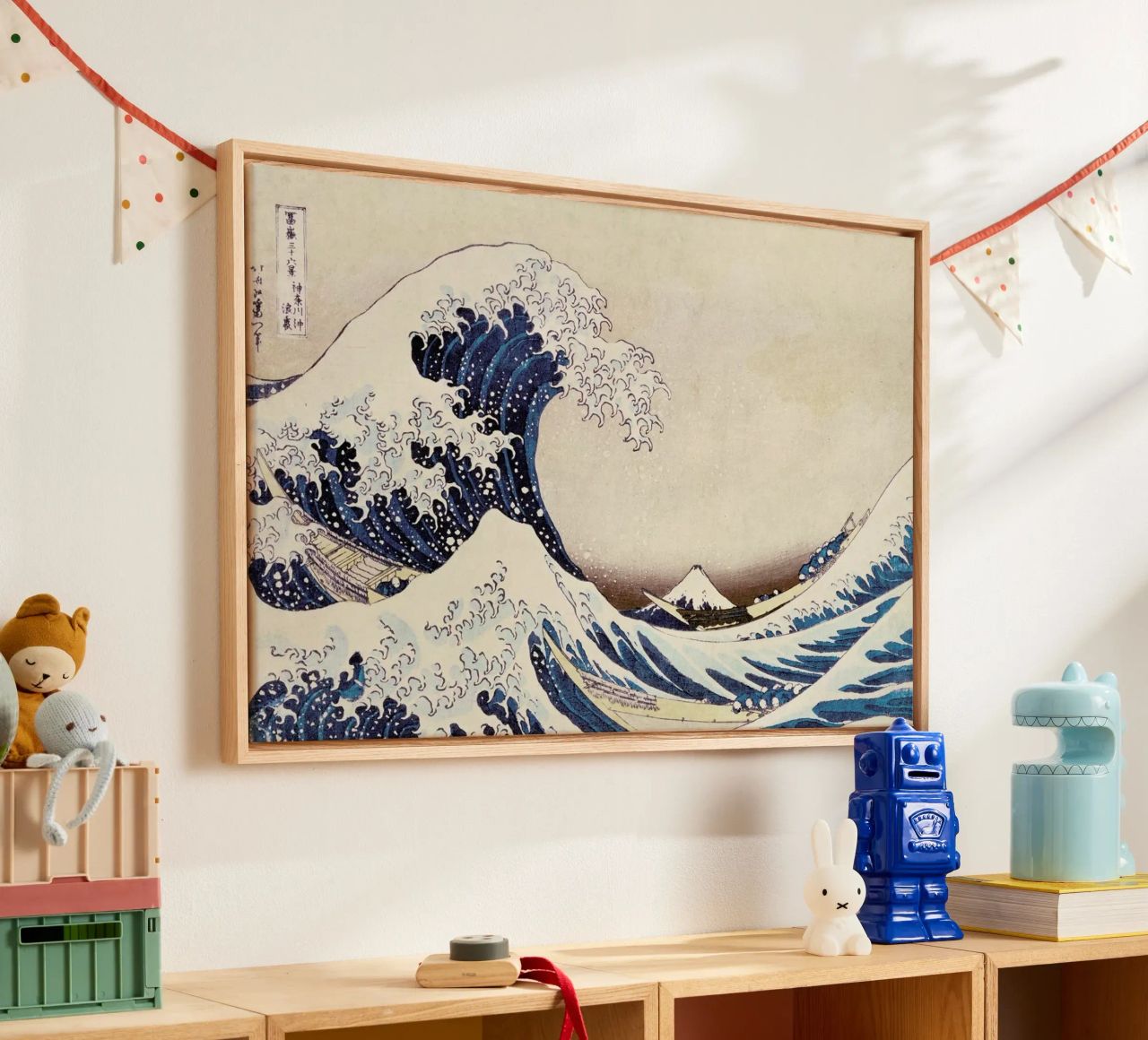 Hokusai - The Great Wave off Kanagawa tela da ARTOTHEK