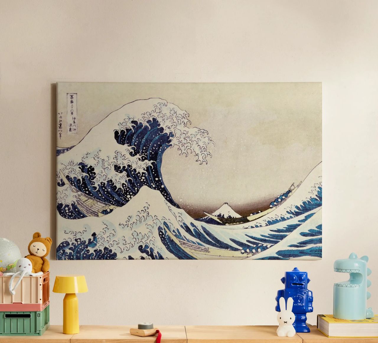 Hokusai - The Great Wave off Kanagawa tela da ARTOTHEK