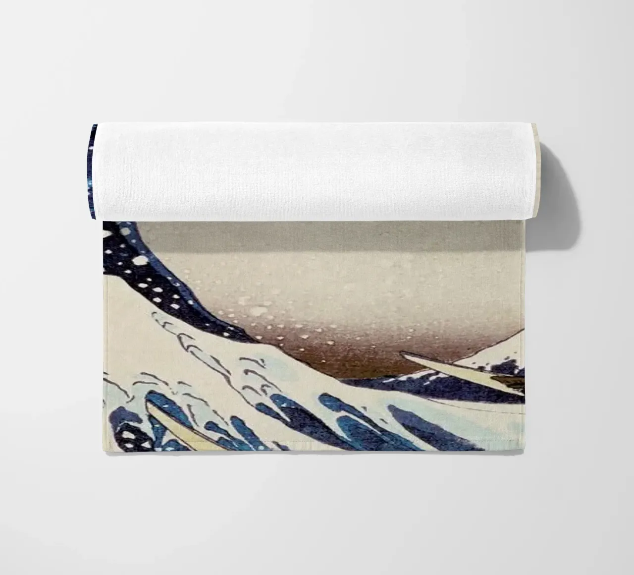 Hokusai - The Great Wave off Kanagawa beach towel by ARTOTHEK