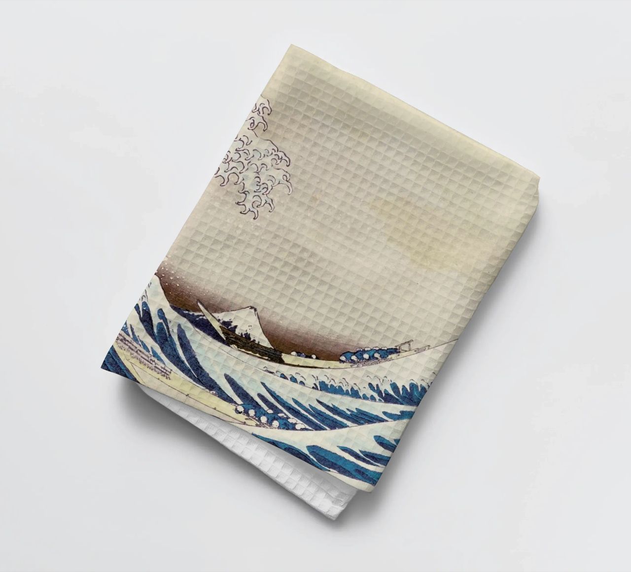 Hokusai - The Great Wave off Kanagawa Geschirrtuch von ARTOTHEK