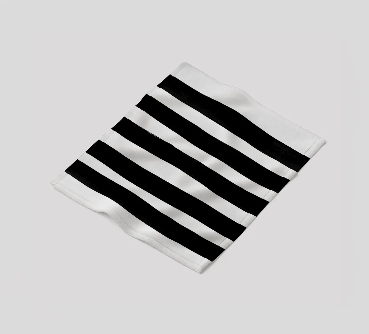 Black Flow No 04 coperta in pile da treechild