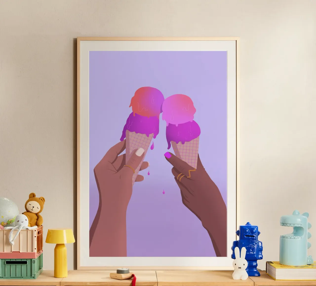 Ice ice baby! carta hahnemühle da Vronika Illustration & Artwork
