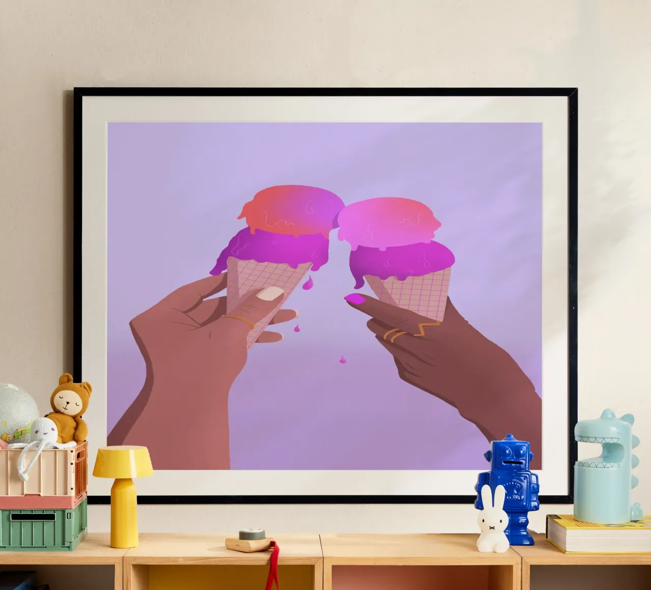 Ice ice baby! carta hahnemühle da Vronika Illustration & Artwork