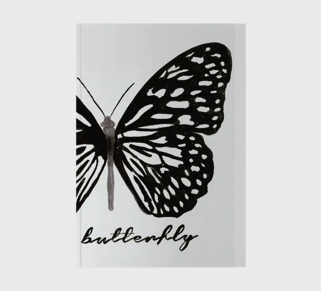 My butterfly notebook by Nathys_illustration