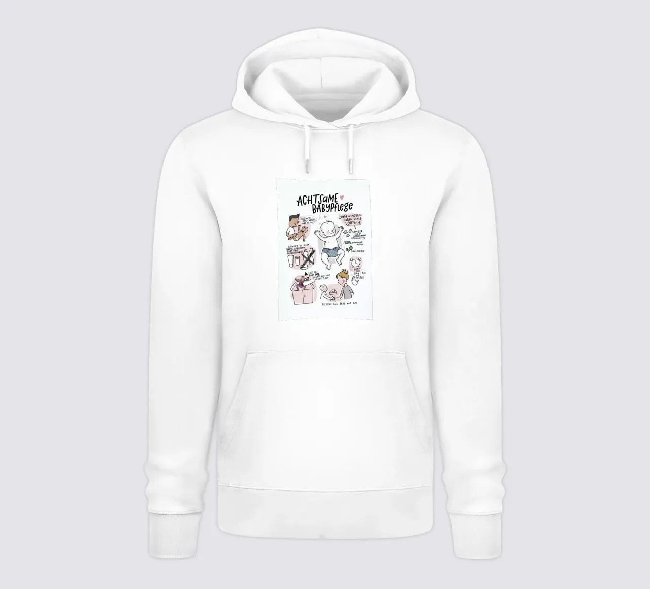 Babypflege felpa con cappuccio da Geborgen Wachsen x JUNIQE