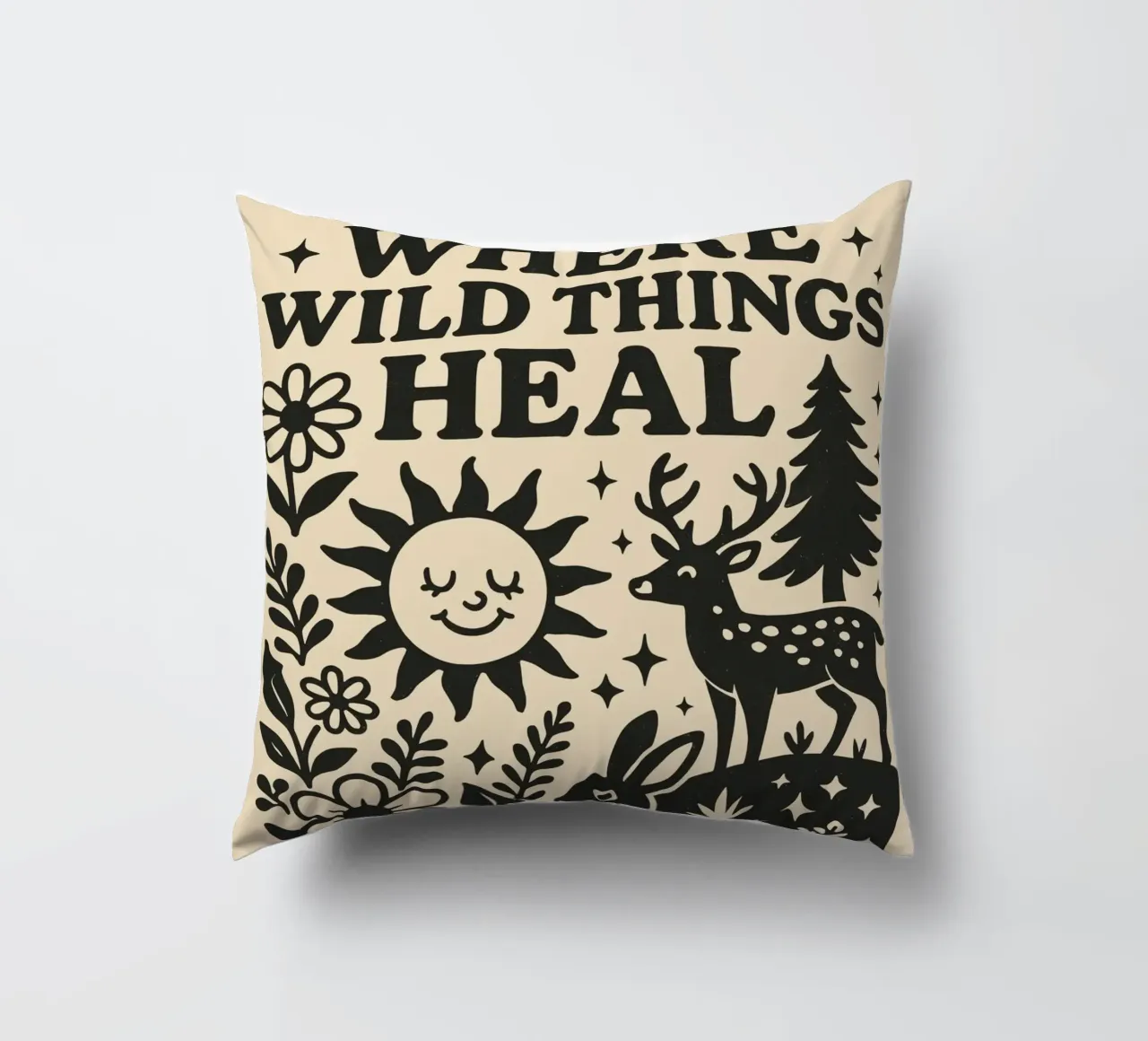 Vintage Vibes No 09 cuscino da treechild