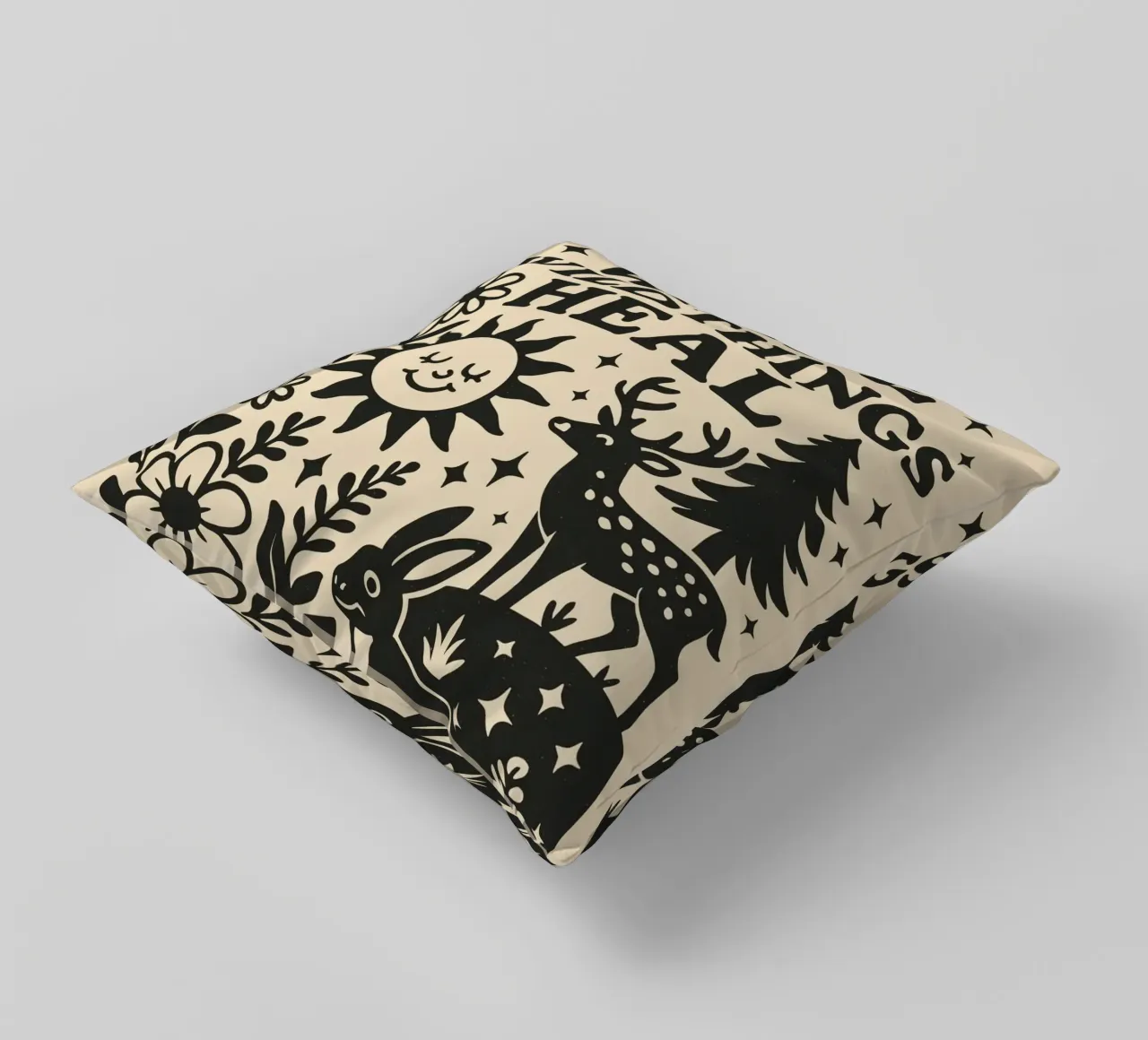 Vintage Vibes No 09 cuscino da treechild