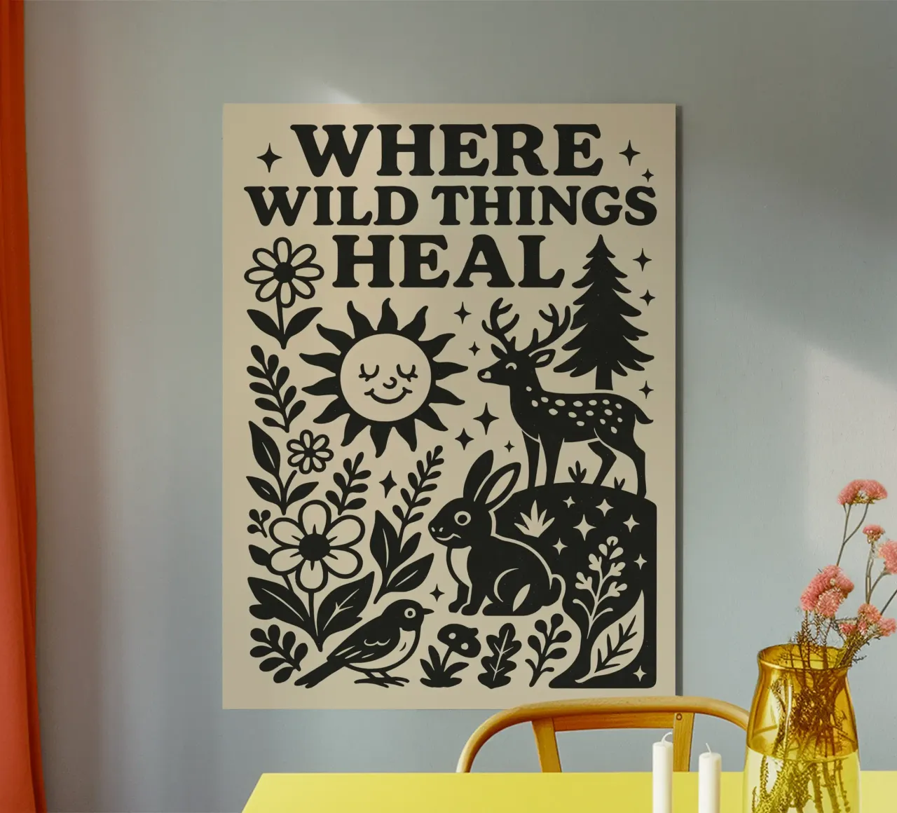 Vintage Vibes No 09 alluminio dibond da treechild