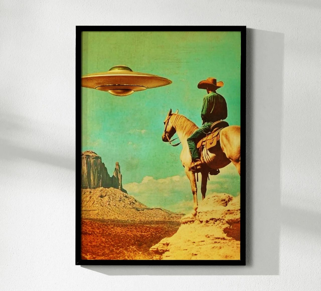 OVNI Cowboy poster de kembangross