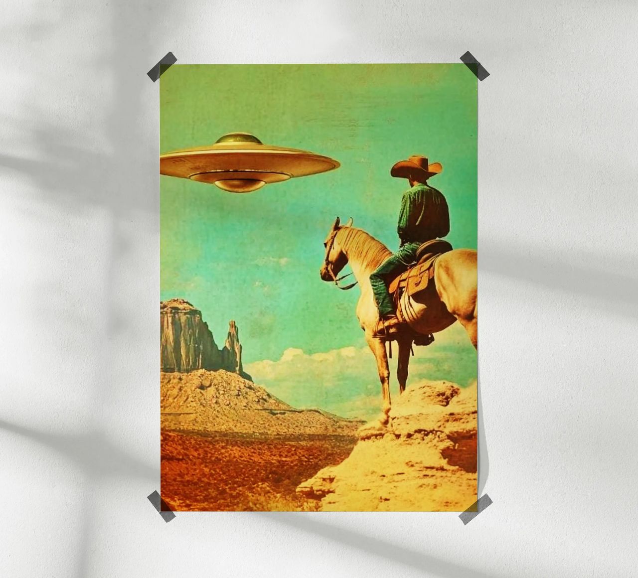 OVNI Cowboy poster de kembangross