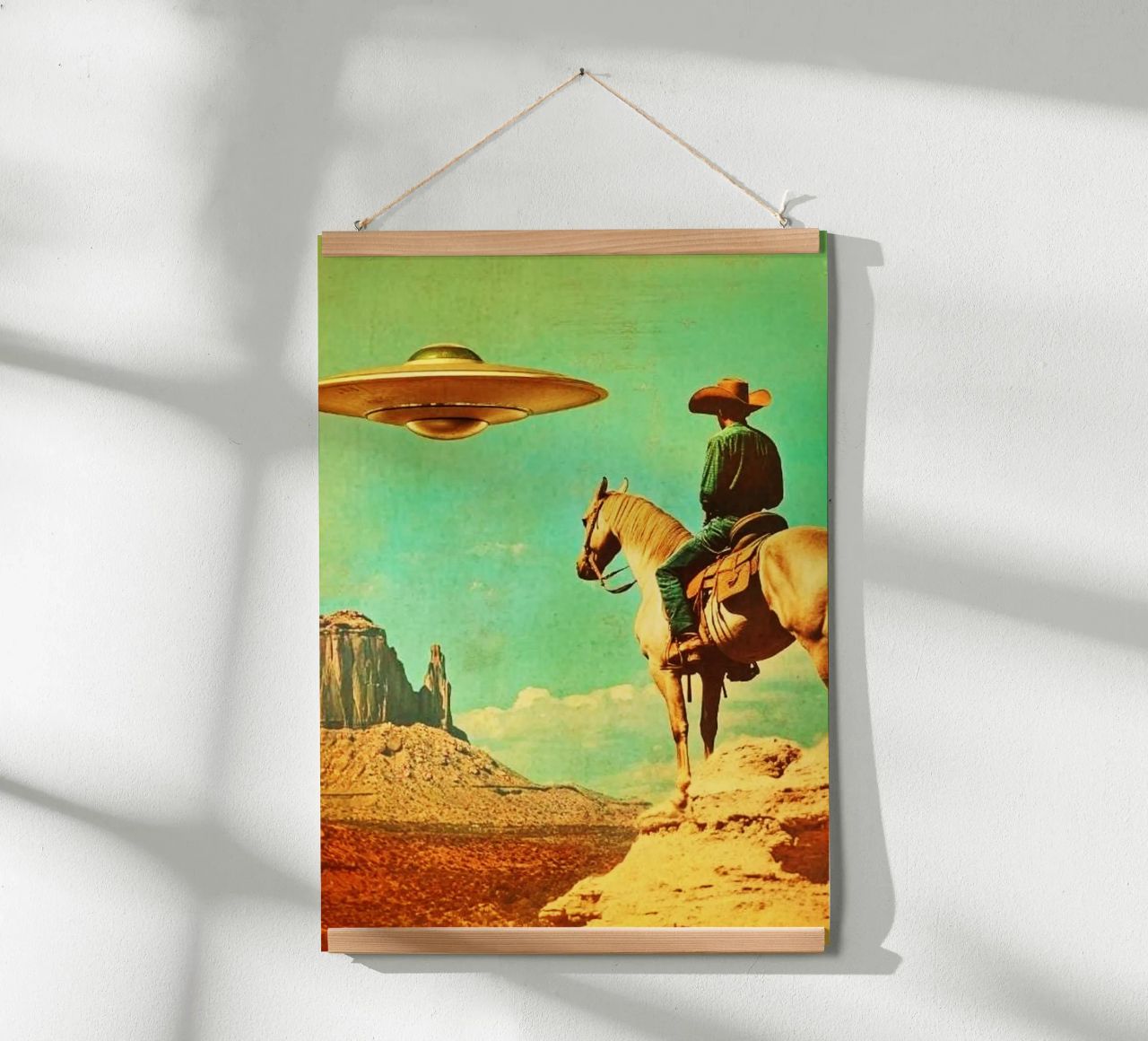 OVNI Cowboy poster de kembangross