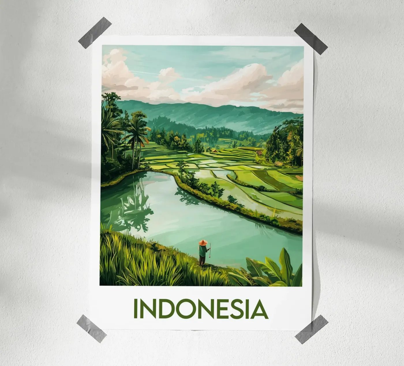 Poster Indonesia poster da Frame the World