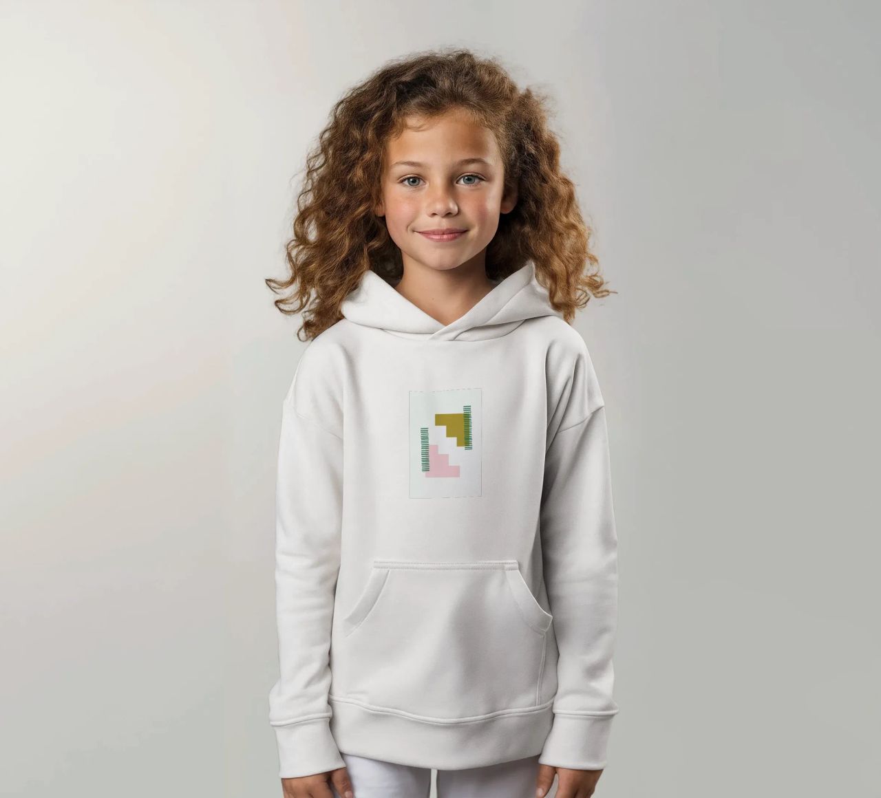 Yin Yang sudadera con capucha para niño de Linda Gobeta