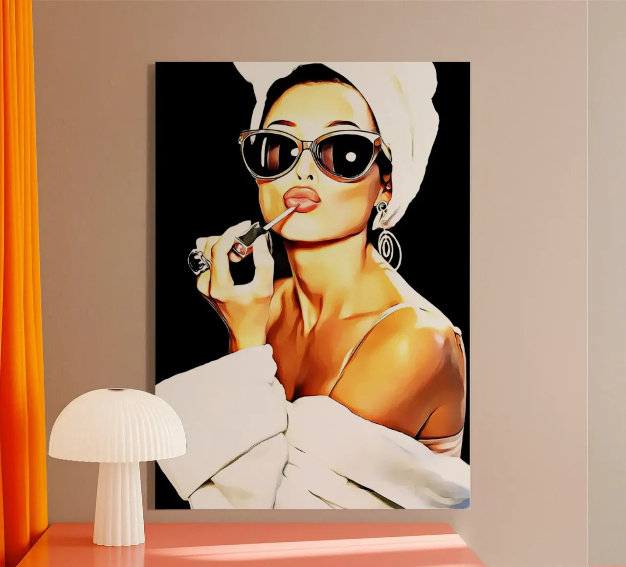 Vintage Mujer Moda Pintalabios Audrey Hepburn metacrilato de kembangross