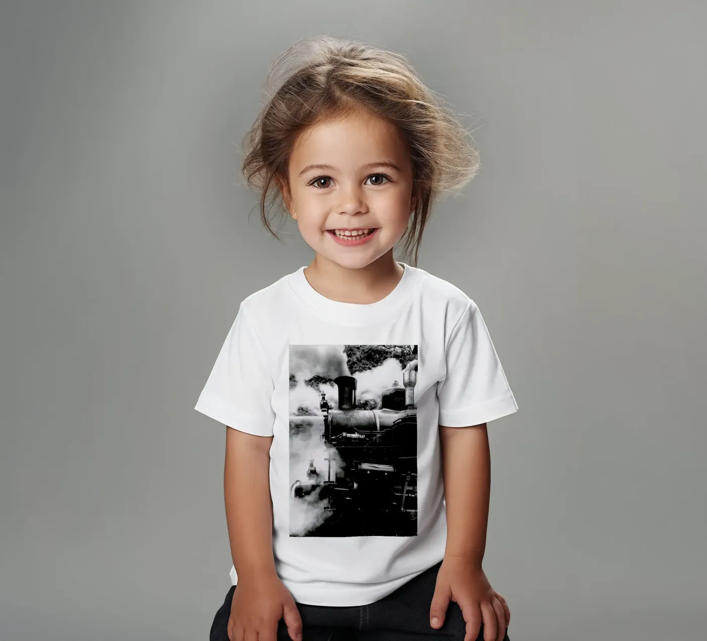 Steam Train t-shirt bambini da METROPOLIS