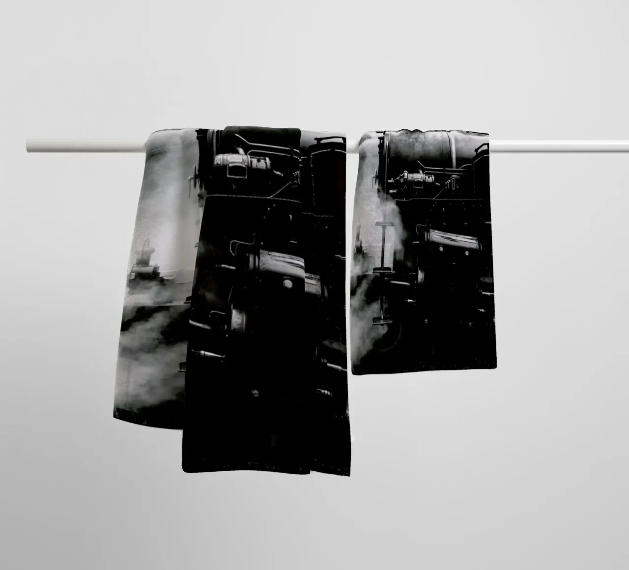 Steam Train towel by METROPOLIS