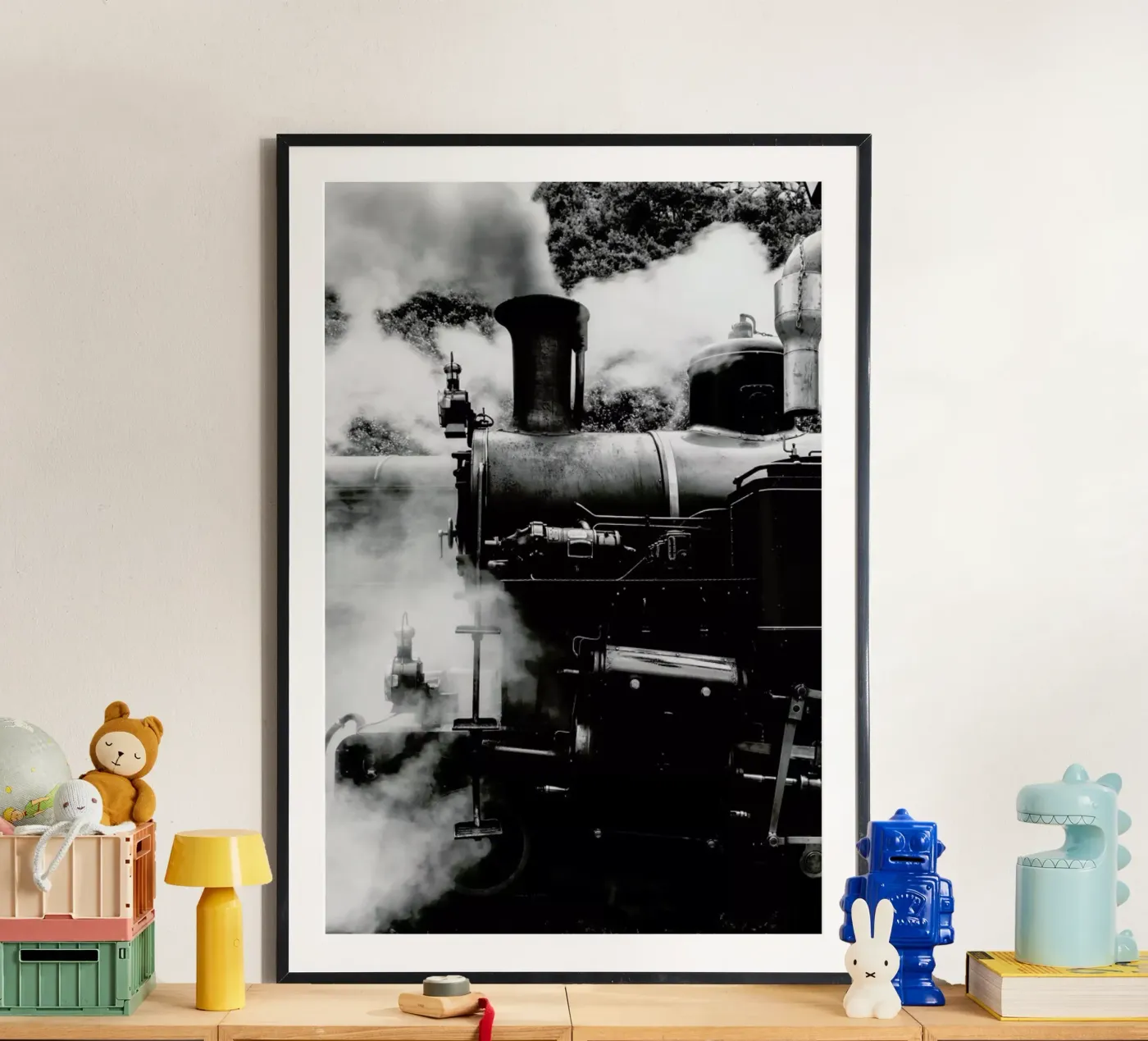 Steam Train poster by METROPOLIS