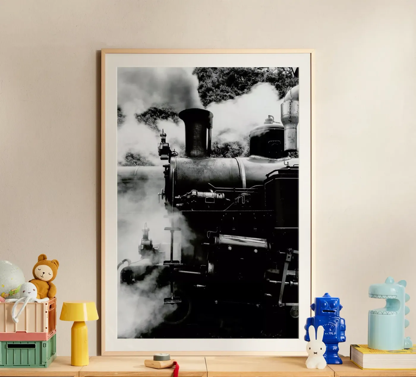 Steam Train poster by METROPOLIS