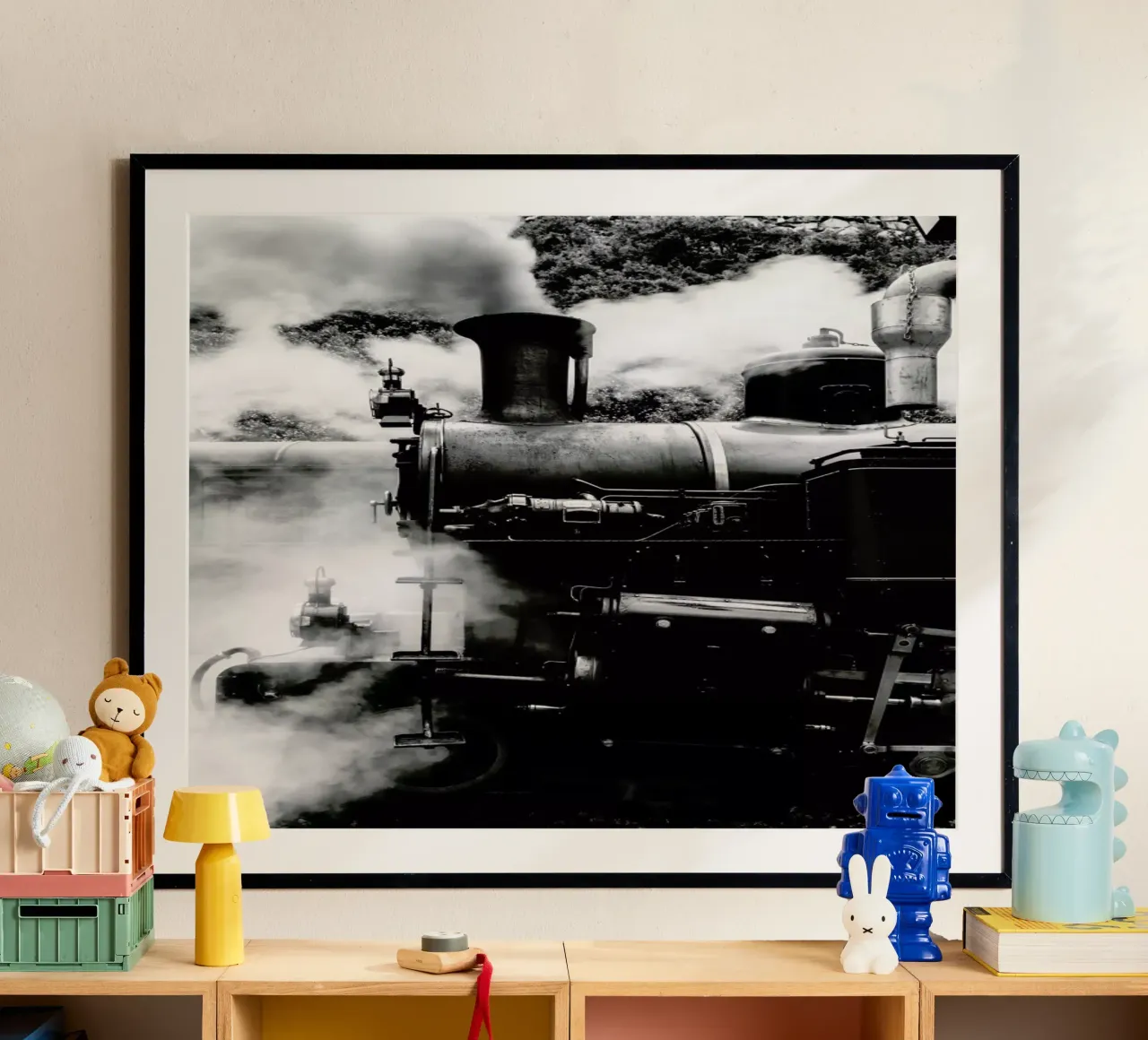 Steam Train poster by METROPOLIS