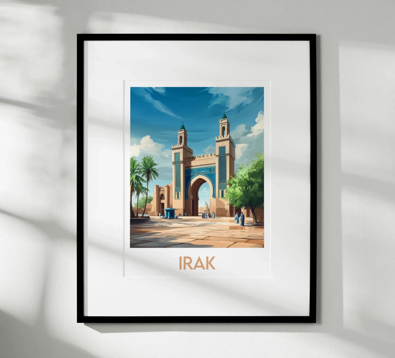 Irak affiche poster de Frame the World