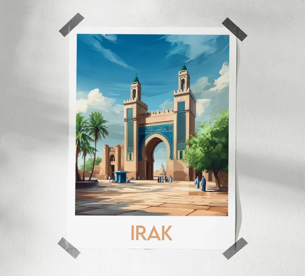 Irak affiche poster de Frame the World