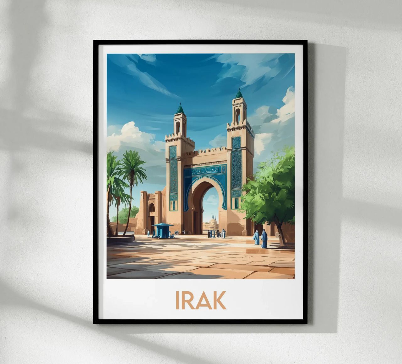 Irak affiche poster de Frame the World