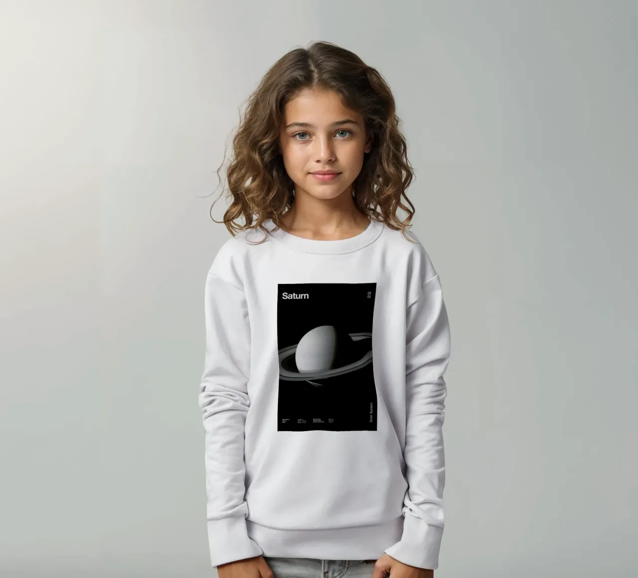Saturn felpa bambino da Florent Bodart