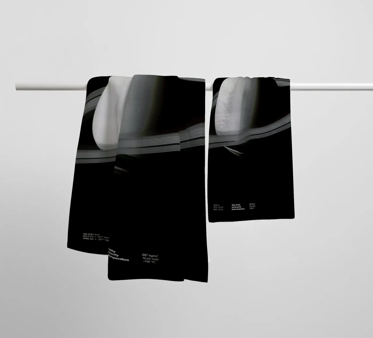 Saturn asciugamano da bagno da Florent Bodart