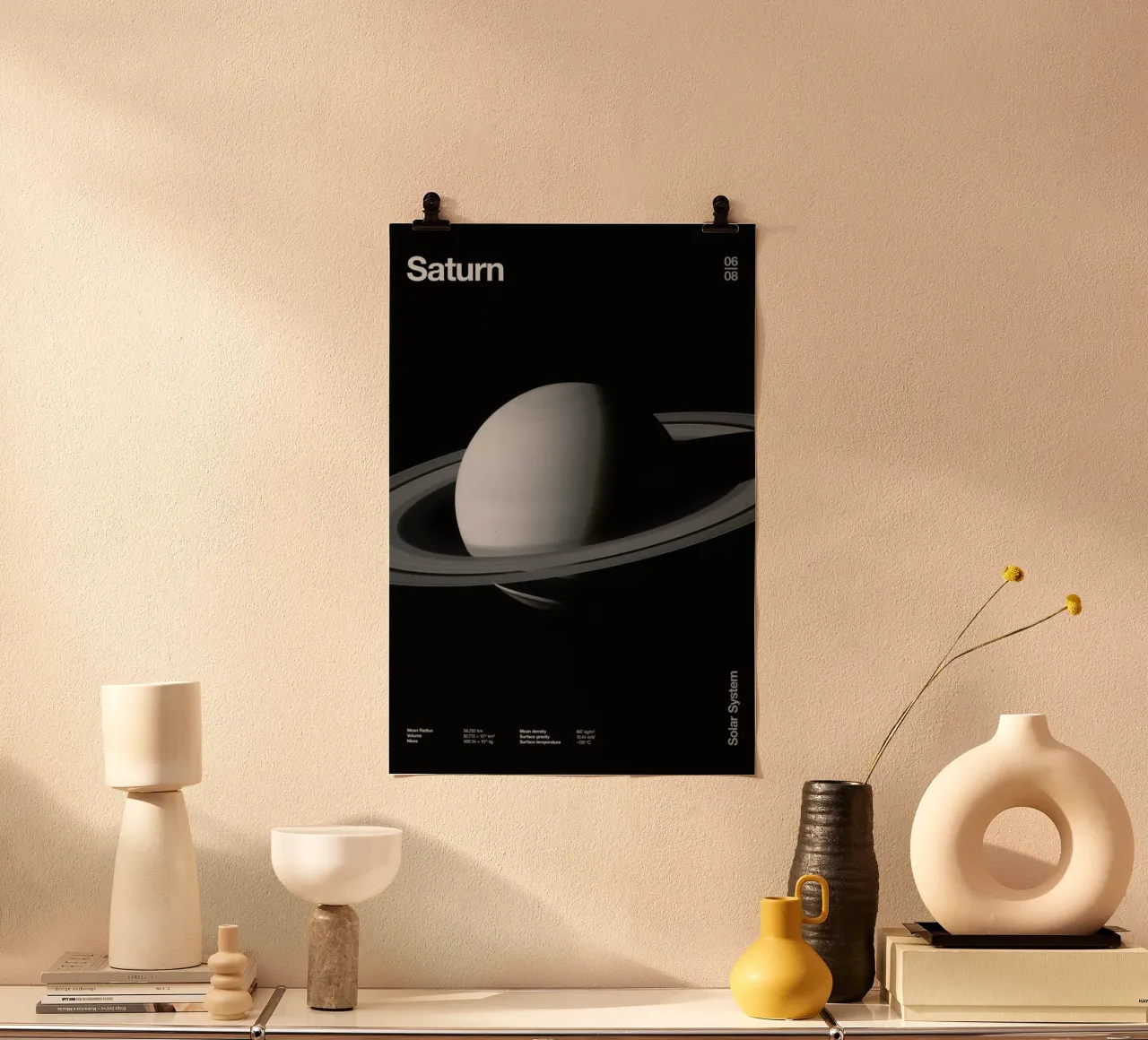 Saturn poster da Florent Bodart