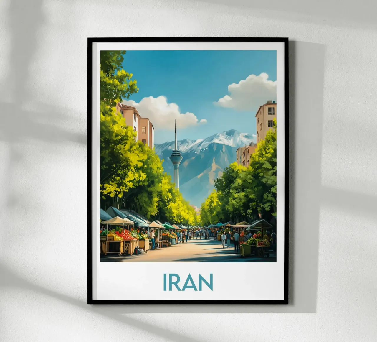 Affiche Iran poster da Frame the World