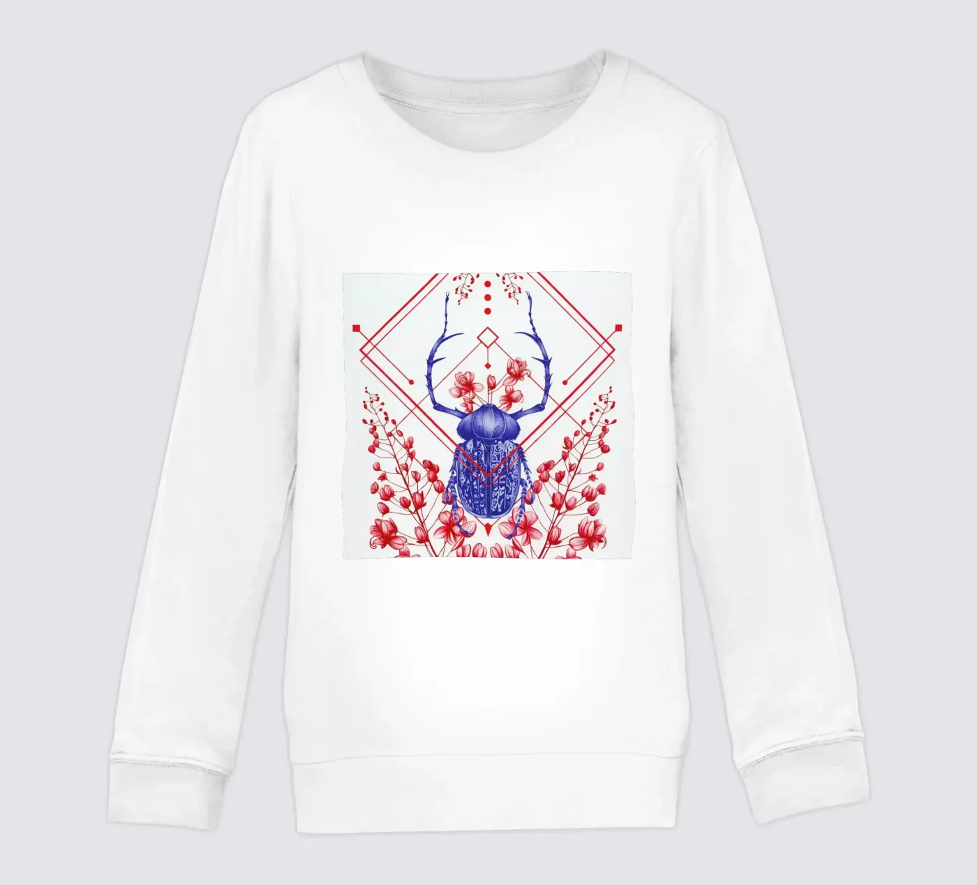 Evolution 2 kinder sweatshirt van The White Deer