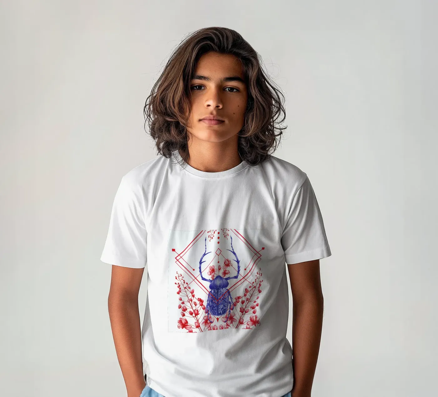Evolution 2 kinder t-shirt van The White Deer