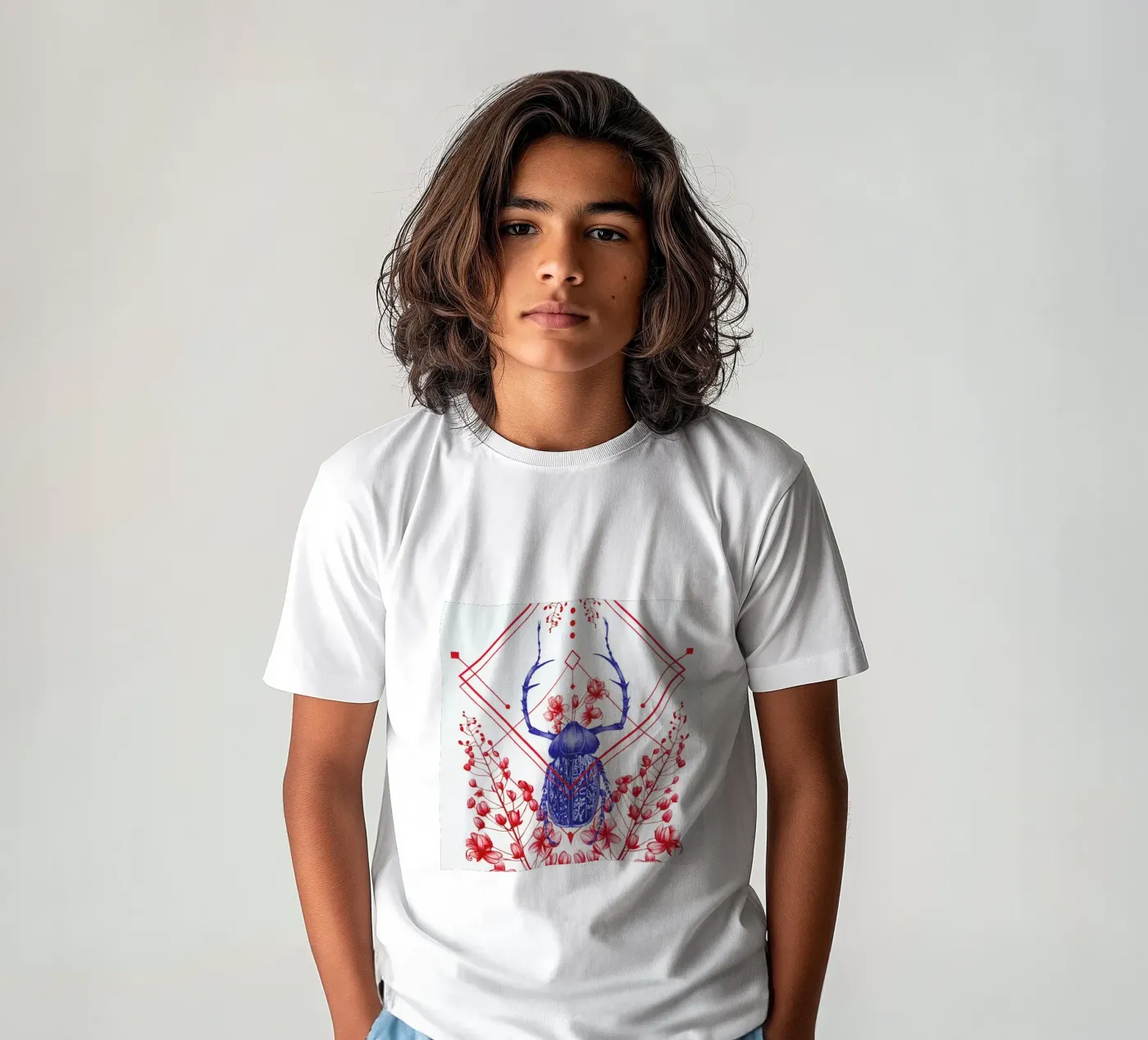 Evolution 2 kinder t-shirt van The White Deer